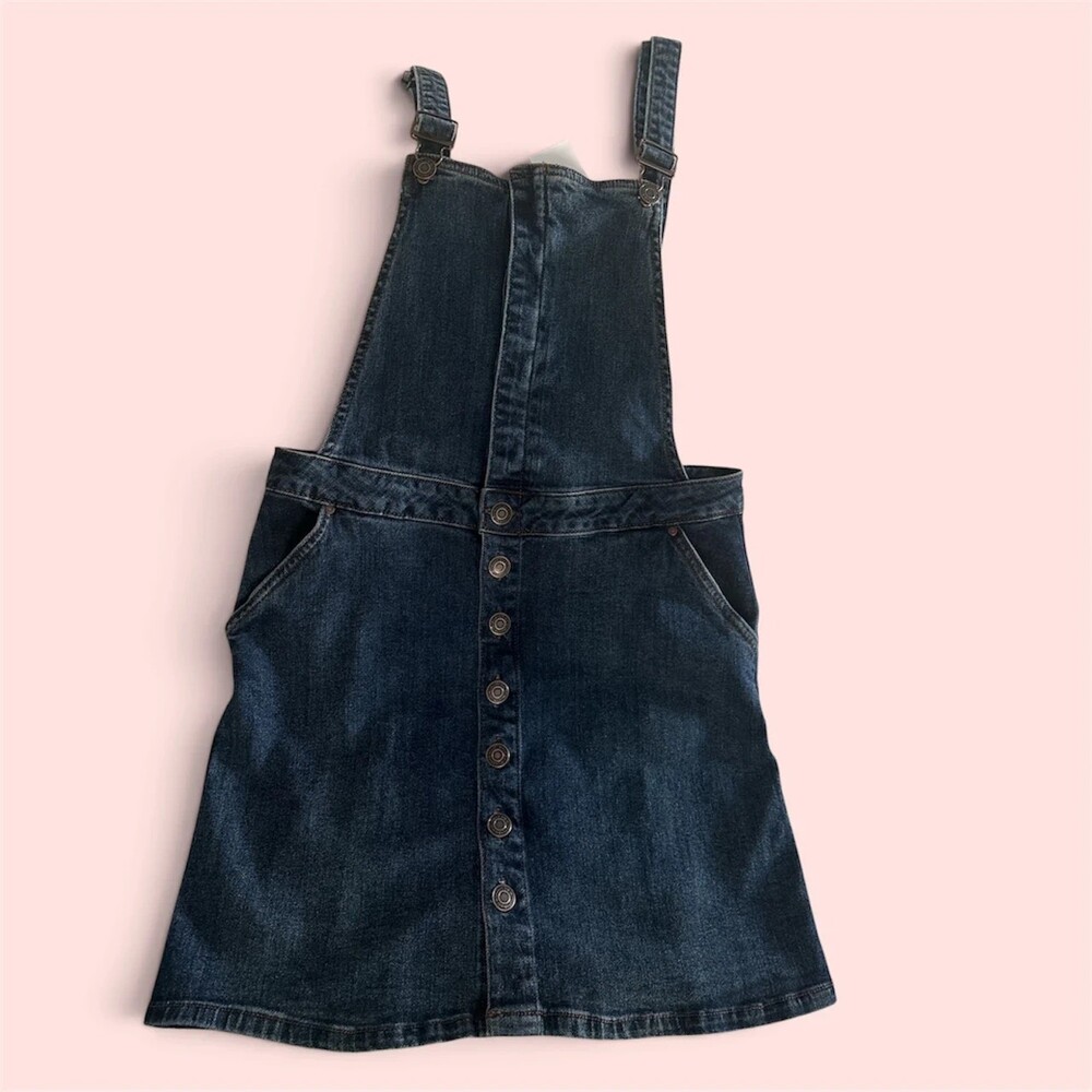 H&M Denim Overall Skirt – Medium
